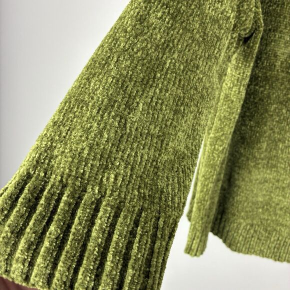Umgee Moss Green Turtleneck Sweater - Picture 3 of 8